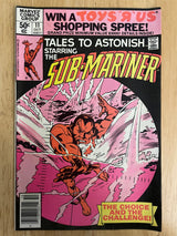 Tales To Astonish Vol.2 #11 1980 Mid Grade Marvel Comic Sub-Mariner