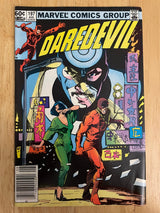 DAREDEVIL #197, Newstand 1st App Lady DEATHSTRIKE! BULLSEYE App 1983