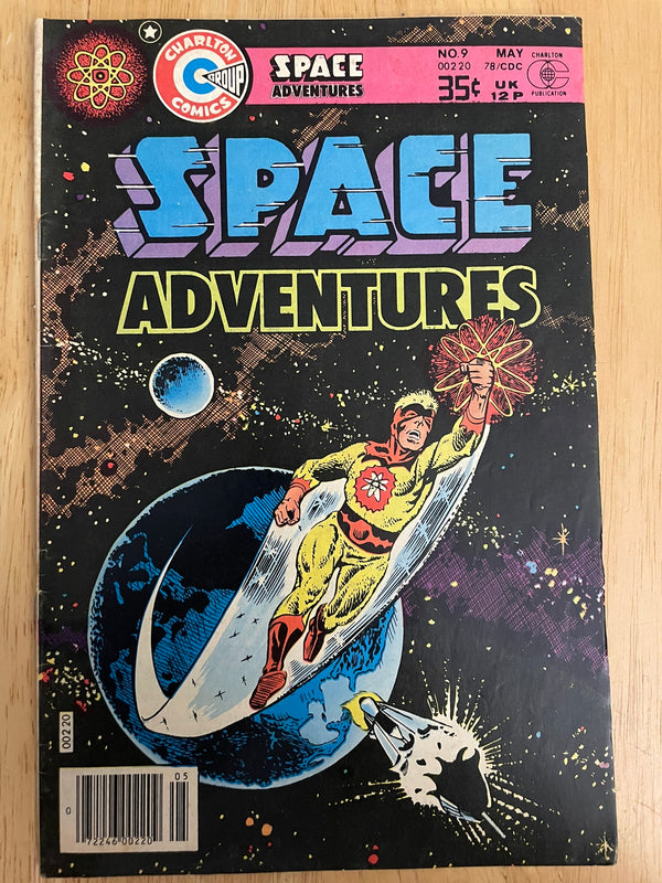 Space Adventures #9 1978 Charlton Comic Book Captain Atom Steve Ditko Cover