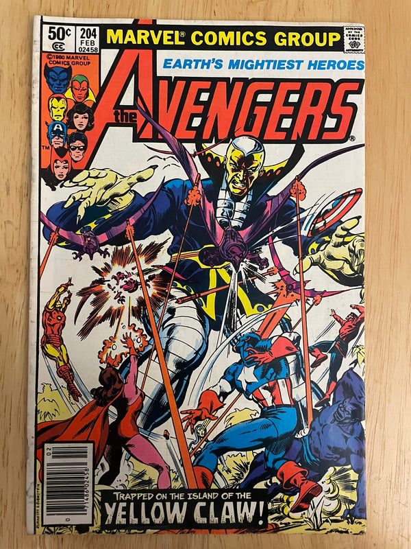 Marvel Comics Avengers #204 (February 1981)