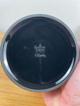 Rare Rosenthal Studio Line Bjorn Wiinblad Noire Matte Black Bowl 4” Diamter