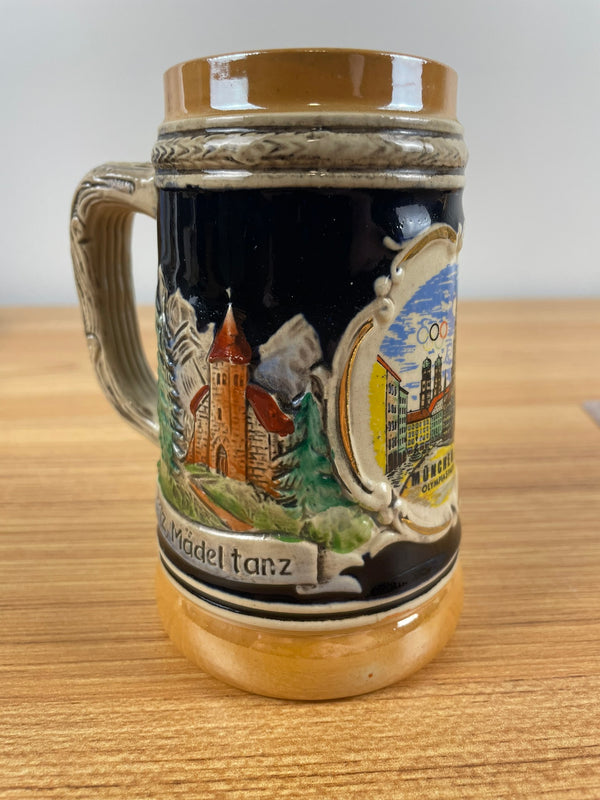 Vintager Werner Corzelius Beer Stein West Germany Munich Olympic Games