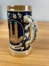 Marzi & Remy Vintage Beer Stein Stamped MR 5737  5" Tall - Munchen Monk & Beet