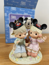 Walt Disney Precious Moments HAPPINESS IS BEST SHARED TOGETHER 4004156 Retired