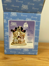 Walt Disney Precious Moments HAPPINESS IS BEST SHARED TOGETHER 4004156 Retired