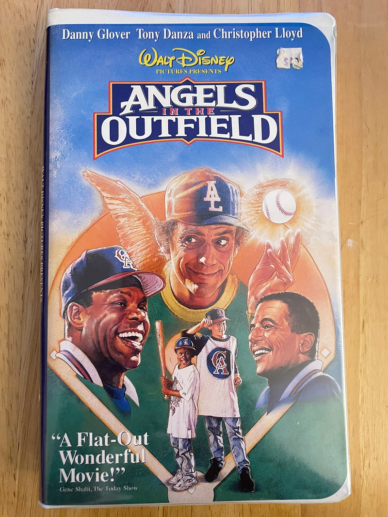 Walt Disney Angels In the Outfield (VHS, 1995) Clamshell Case