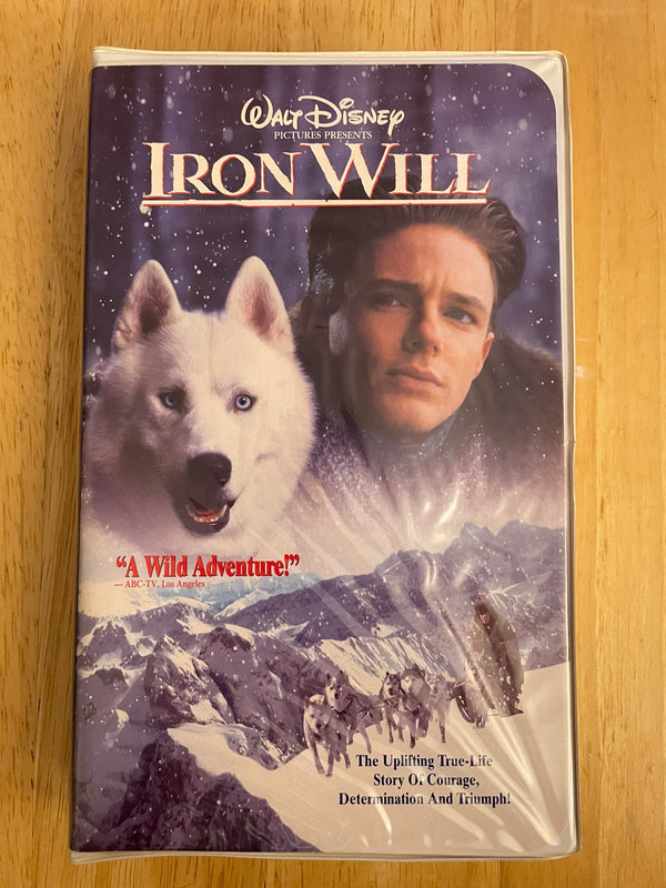 Iron Will VHS Walt Disney Home Video 1994 Kevin Spacey Mackenzie Astin