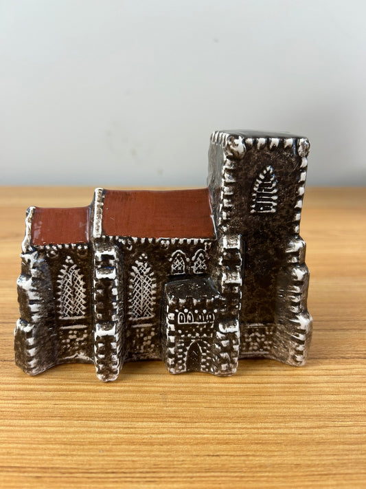 Mudlen End Studio Felsham Church c1970s | collectible village series | Made in Suffolk