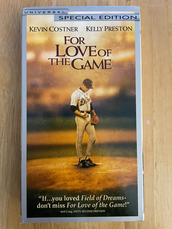 For Love of the Game VHS 2000 (Special Edition)