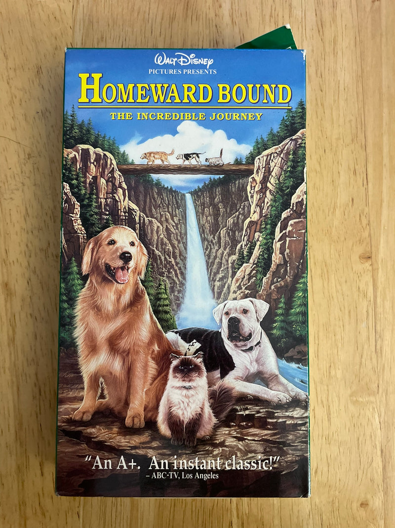 Homeward Bound: The Incredible Journey (VHS, 1993)