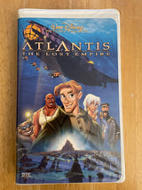 Atlantis: The Lost Empire (VHS, 2002) Clamshell Case