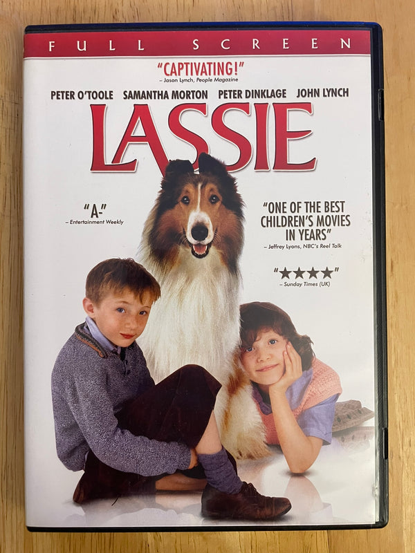 LASSIE - Peter O'Toole - Modern Movie DVD