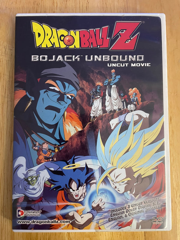 Dragon Ball Z: The Movie - Bojack Unbound (DVD, 2004, Uncut)