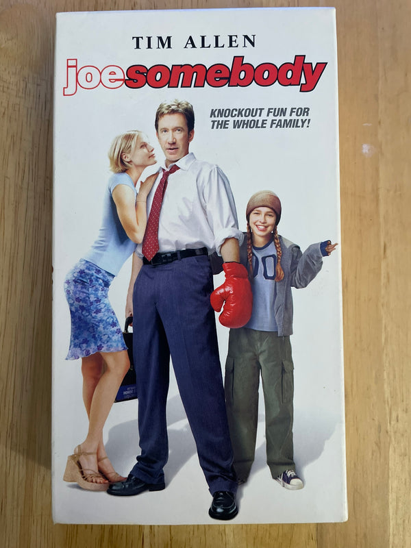 Joe Somebody VHS, 2001, Tim Allen, Julie Bowen, Kelly Lynch, Jim Belushi,