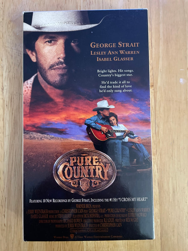 Pure Country (VHS,1992) George Strait & Lesley Ann Warren