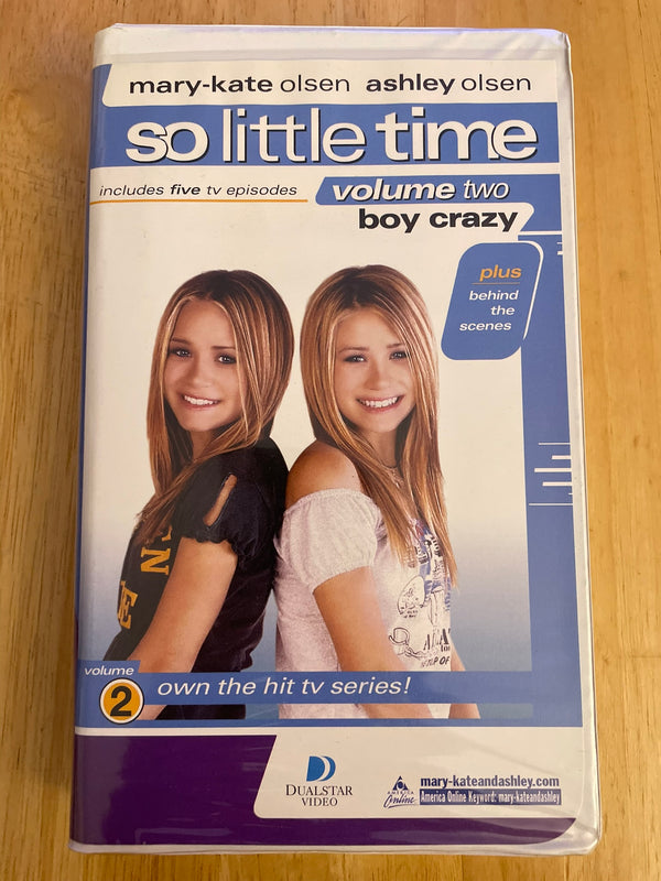 Mary-Kate Ashley Olsen - So Little Time Vol. 2: Boy Crazy (VHS, 2002)