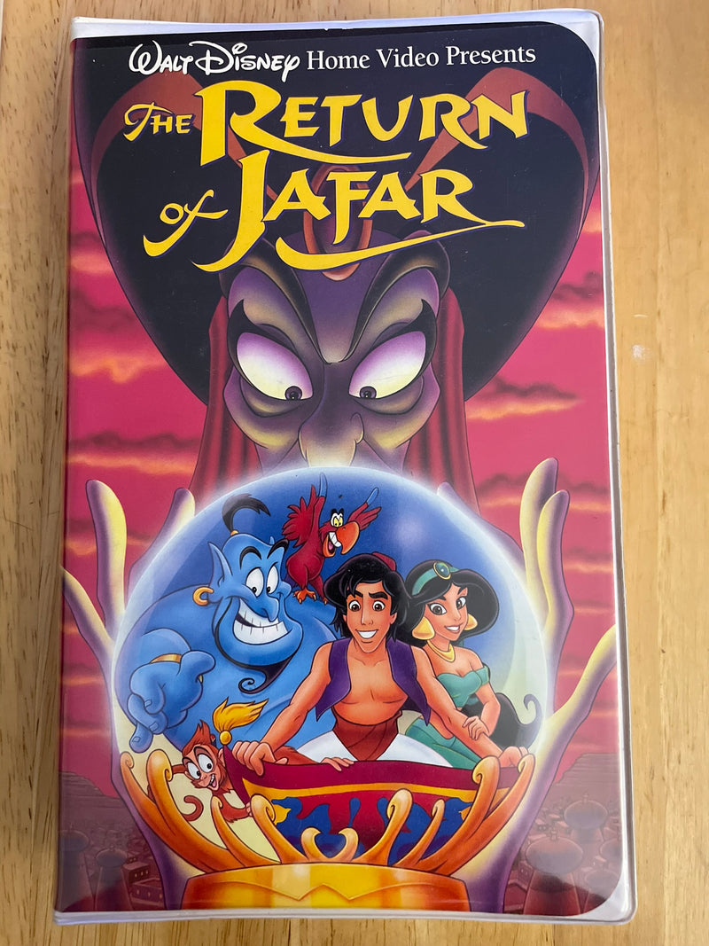 The Return of Jafar (VHS, 1994, Clamshell) Aladdin Walt Disney Home Video