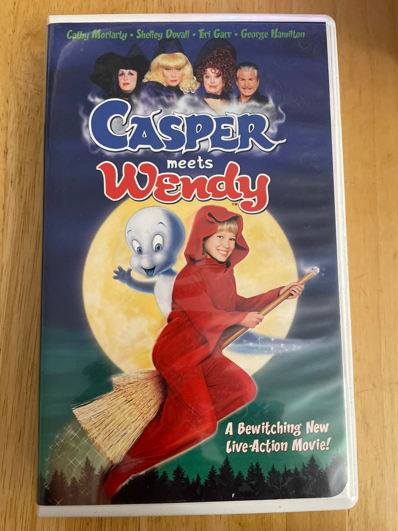 Casper Meets Wendy VHS, 1998 Clamshell Hilary Duff