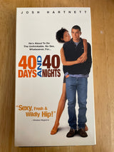 40 Days and 40 Nights (VHS, 2002)