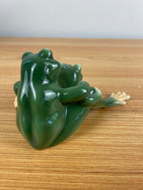 Franz Amphibia Collection Frog Mother & Daughter Signed Jerry Item# FZ00625