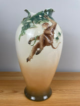 FRANZ COLLECTION JUNGLE BEAUTIES-SAFARI MONKEY LARGE VASE FZ00104