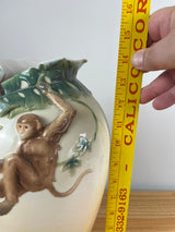 FRANZ COLLECTION JUNGLE BEAUTIES-SAFARI MONKEY LARGE VASE FZ00104