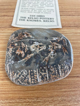 Time Tablet by Ian Hird of The Kelso Pottery , Scottish Borders Clay