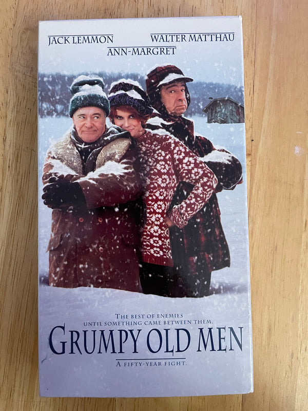 Grumpy Old Men VHS tape / Jack Lemmon, Walter Matthau & Ann Margret