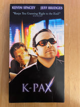 K-Pax VHS 2002 Jeff Bridges