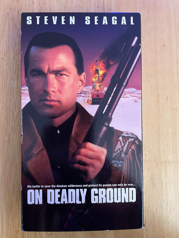 On Deadly Ground VHS 1994