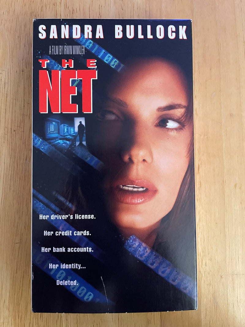 The Net 1995 VHS Sandra Bullock