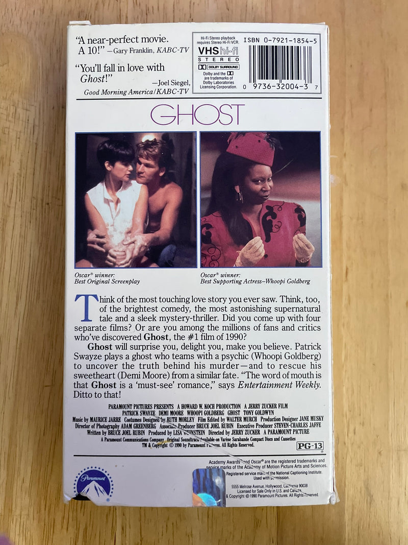 Ghost (VHS, 1990)