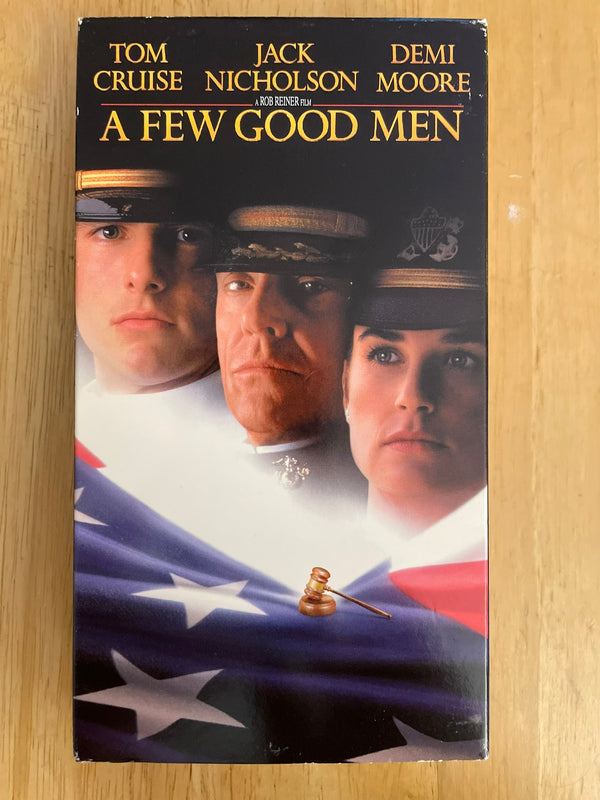 A Few Good Men VHS 1993 Jack Nicholson Tom Cruise