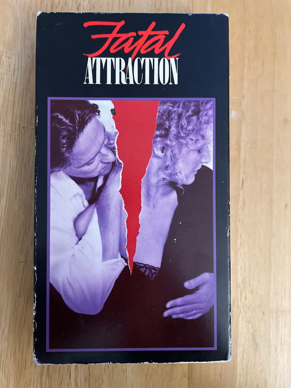 Fatal Attraction (VHS, 1988) Michael Douglas, Glenn Close