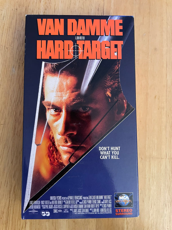 Hard Target (VHS, 1999). Van Damme