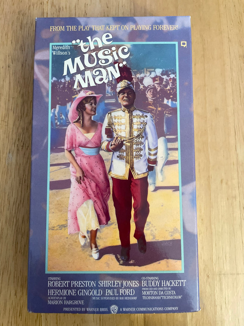 The Music Man VHS 1962, 1986 WB Release