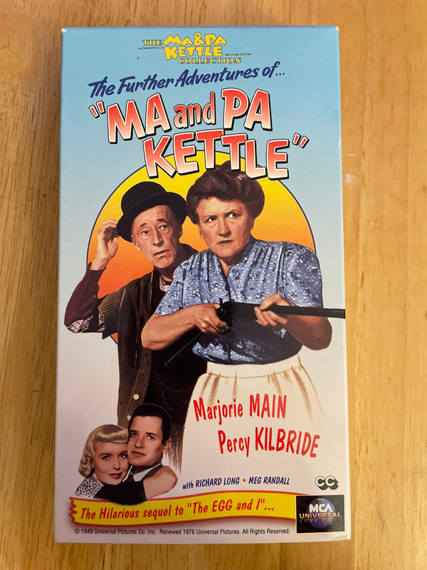 The Further Adventures of Ma and Pa Kettle (VHS, 1994 Edition)