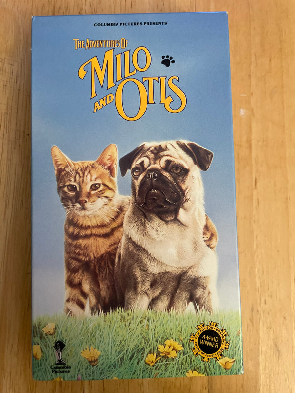 The Adventures of Milo and Otis VHS 1989