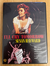 I'll Cry Tomorrow DVD 2007 Susan Hayward Like New