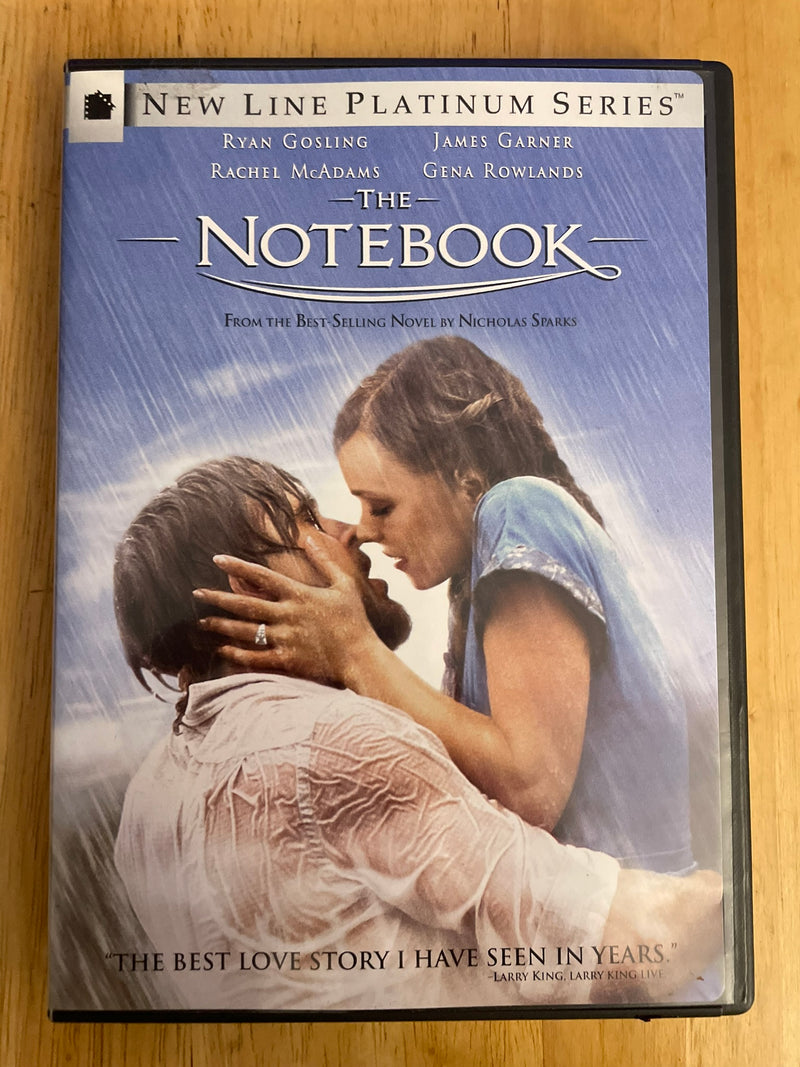 The Notebook (DVD, 2005, Widescreen/Full Screen)