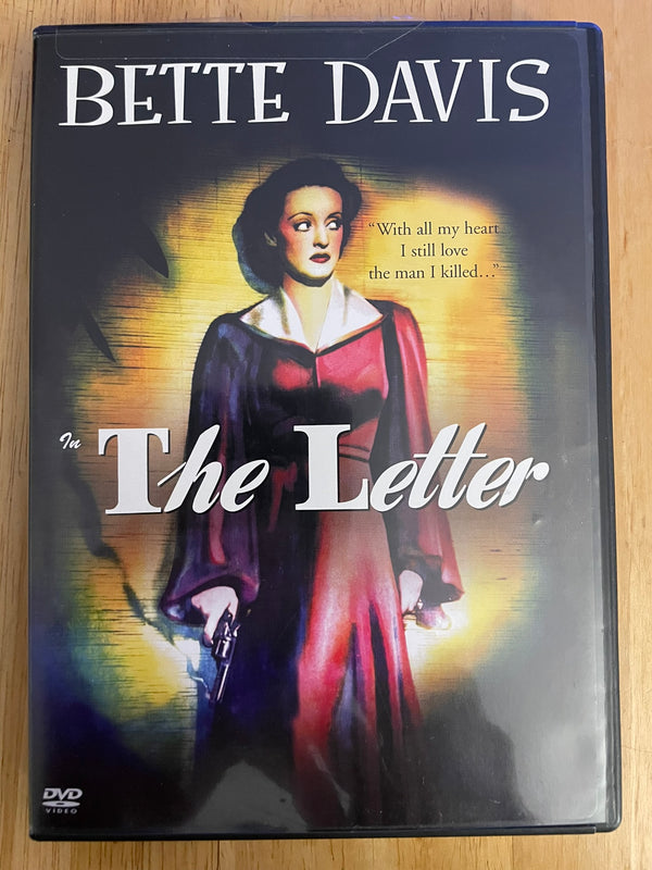 The Letter (DVD) w/Bette Davis………Standard version