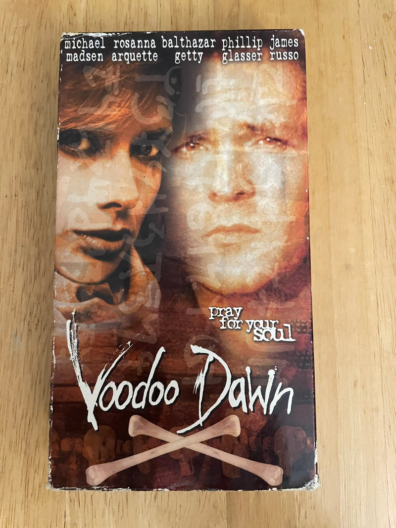 Voodoo Dawn VHS VCR Video Tape Used Michael Madson Rosanna Arquette