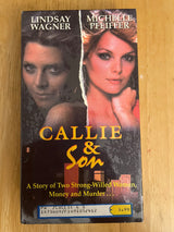 Callie & Son VHS Video Michelle Pfeiffer Dabney Coleman Lindsey Wagner