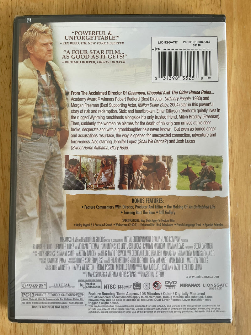 An Unfinished Life (DVD, Widescreen)