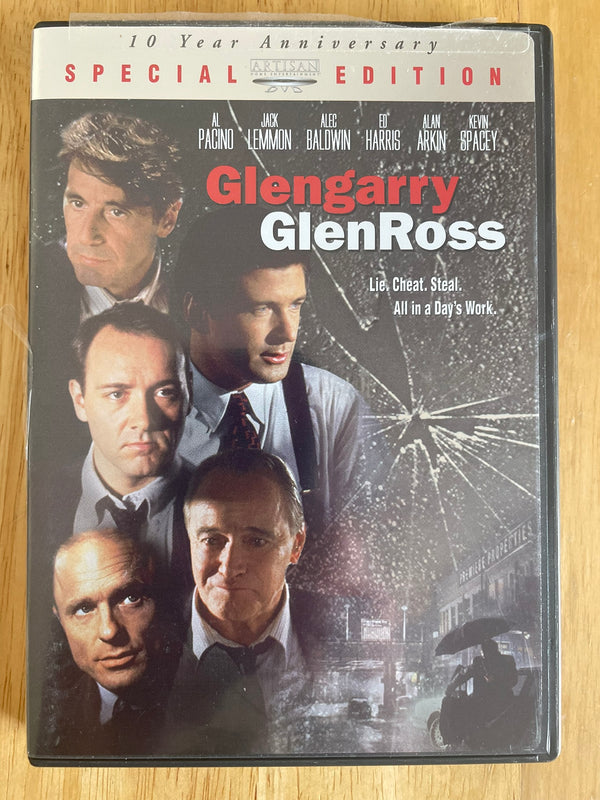 Glengarry Glen Ross (DVD, 2002, 10th Anniversary Special Edition) 2 Disc Set