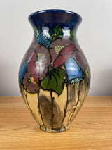 Vintage GERMAN CARL GEBAUER HUBER-ROETHE ART POTTERY VASE