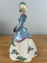 Vintage CALIFORNIA POTTERY Woman In Hat with Umbrella by YONA 25 Heidi Schoop Like