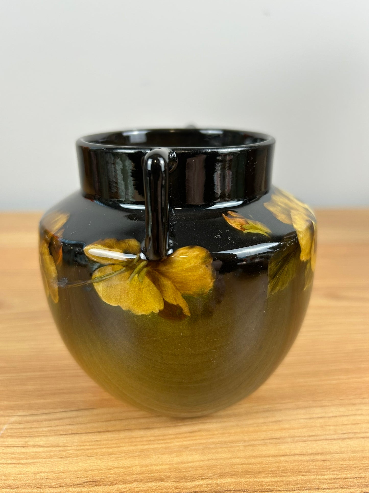 Rookwood 1893 Art Pottery 459e Standard Glaze Floral Vase Signed Lincoln LNL