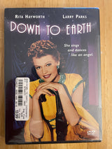 Down to Earth (DVD) w/Rita Hayworth…….Full Frame…….….BRAND NEW & SEALED!