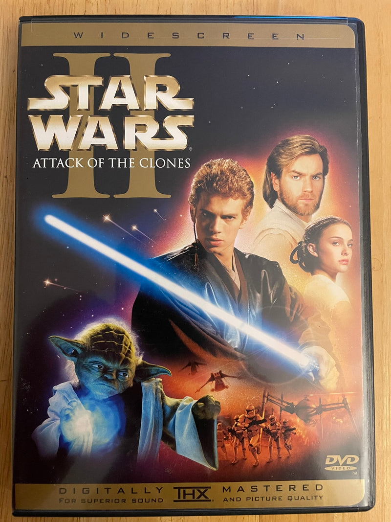 Star Wars Episode II: Attack of the Clones (DVD, 2002, 2-Disc Set, Widescreen